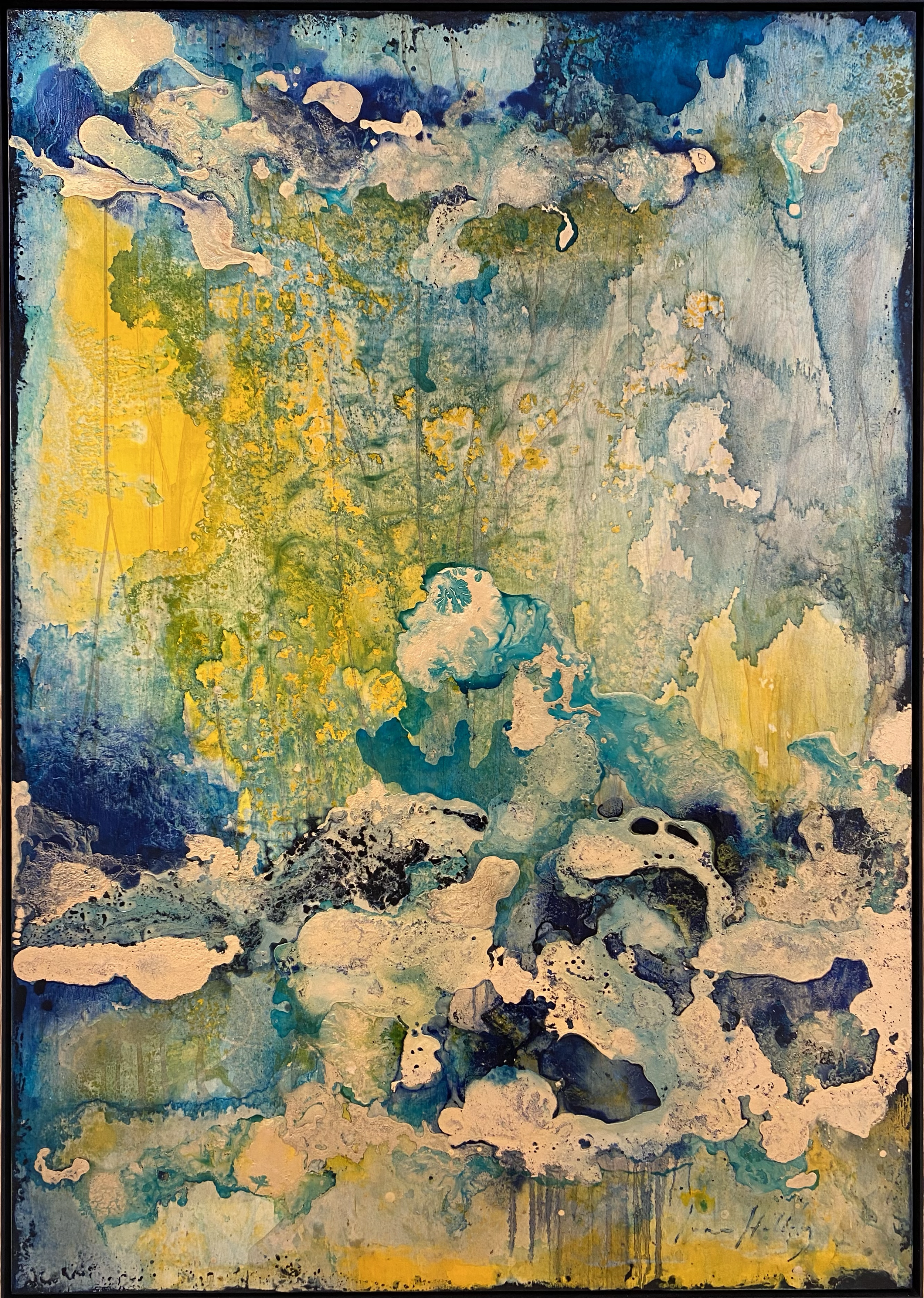 Aquaria, 2021
Mixed media on wood
170 x 120 x 5 cm  