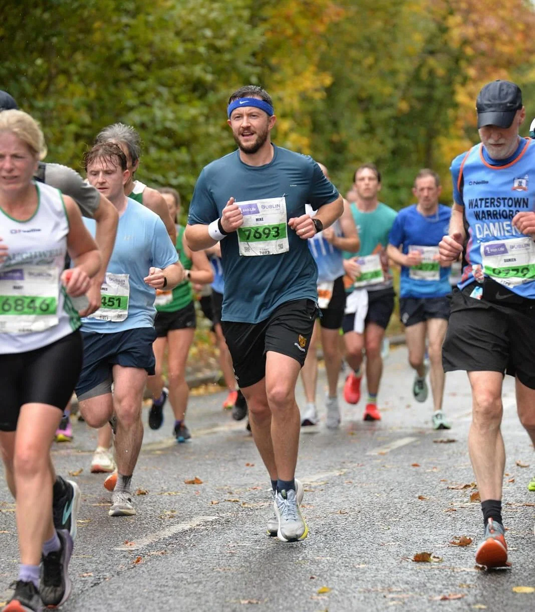 MICHAEL AND HIS INCREDIBLE JOURNEY TO HIS FIRST MARATHON

Michael has been a committed Element member, not just in the lead-up to Dublin City Marathon, but throughout the entire year, consistently showing up to the weekly strength sessions and 4 runs