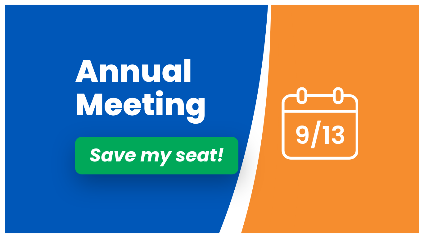 annual meeting date and save my seat