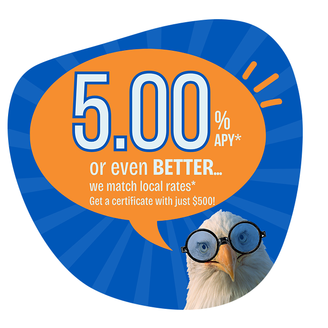 Certificates Blue Eagle Credit Union