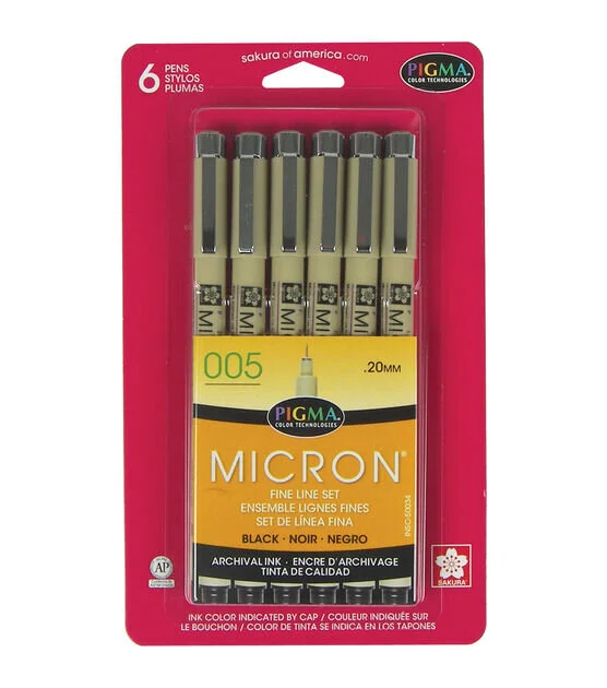Micron Pen Set