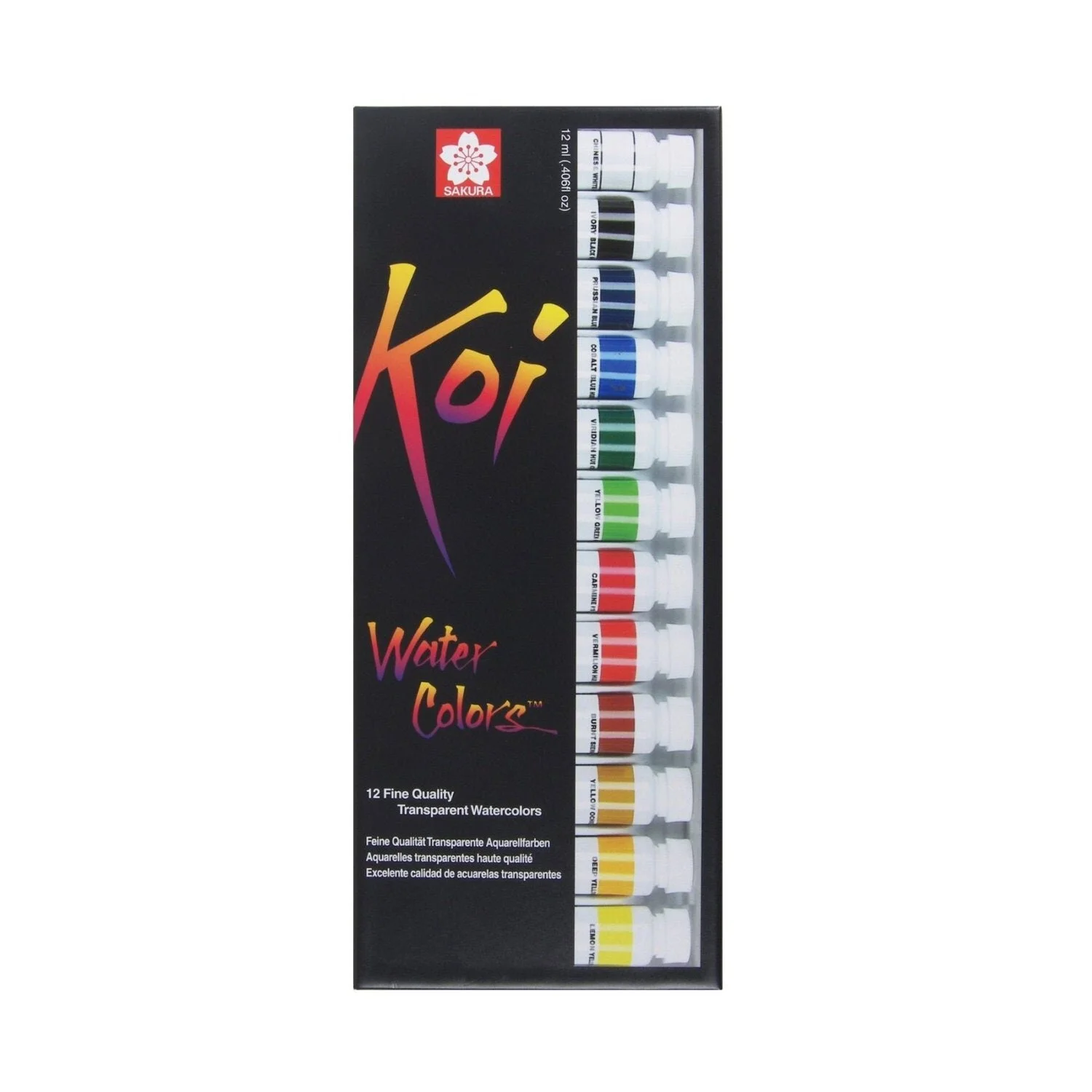 Koi Watercolour Tube Sets