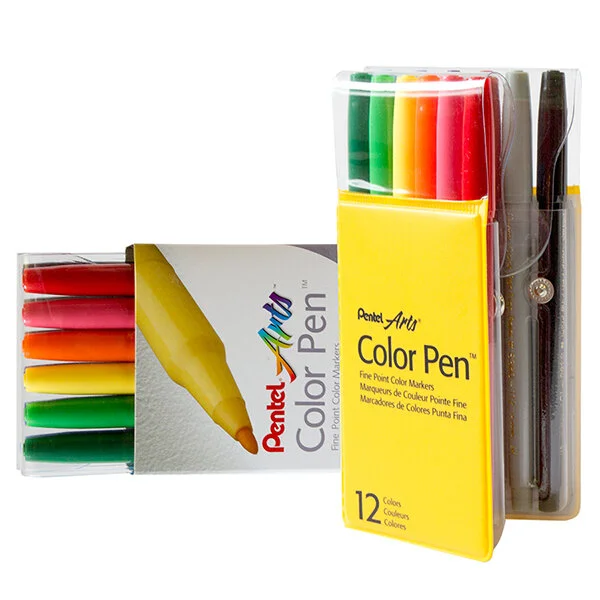 Pentel Arts Color Pen Sets