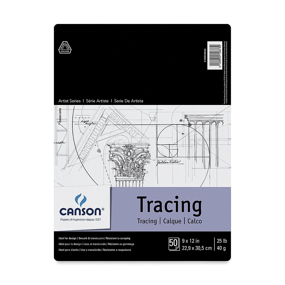 Canson Artist Series Tracing Pad