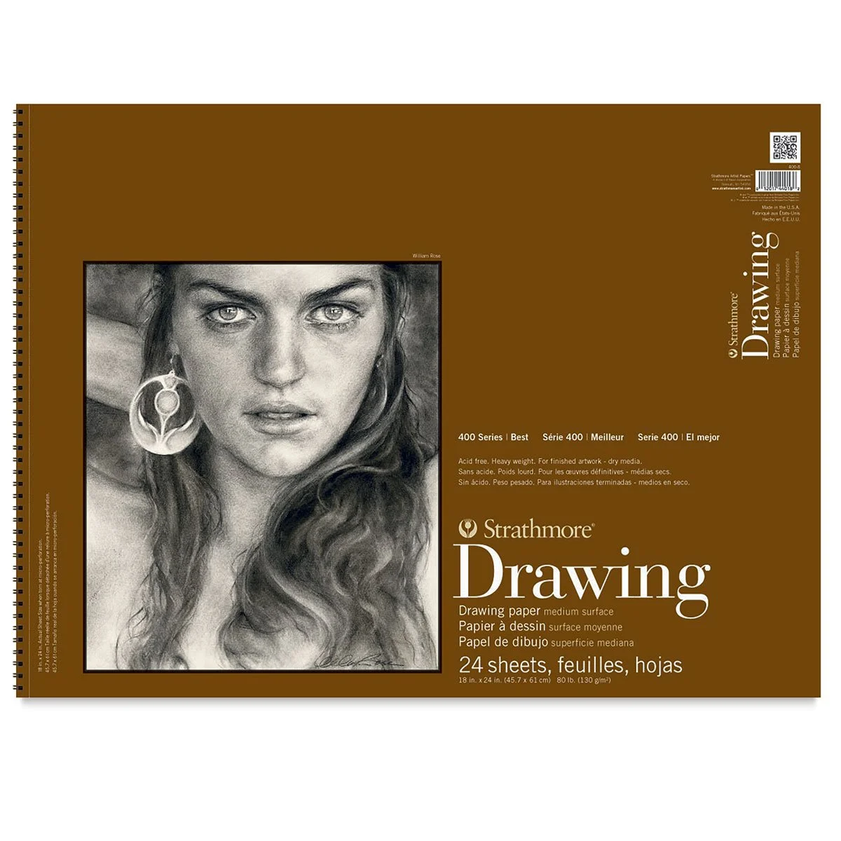 Strathmore 400 Series Drawing Pad 18x24