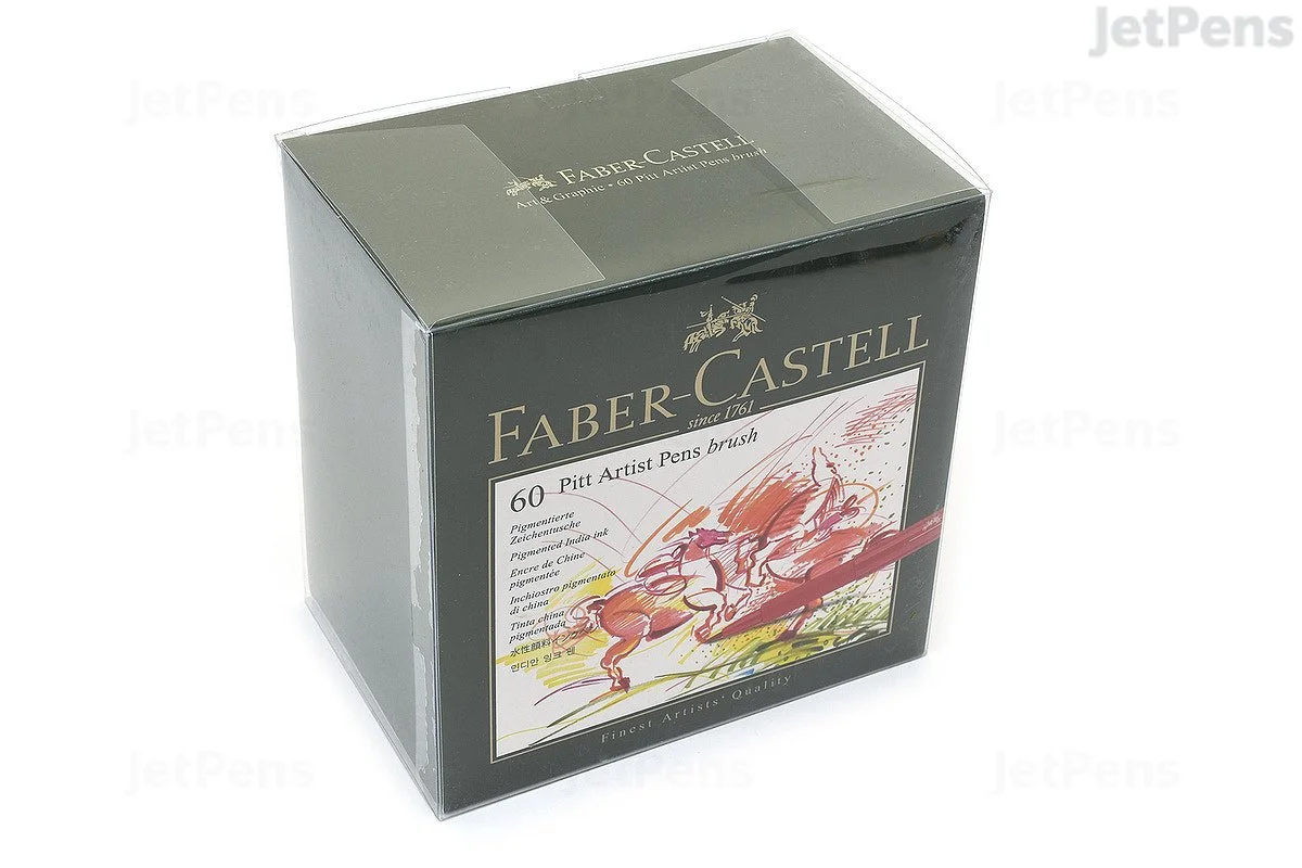Faber Castell Brush Pen Set - 60ct