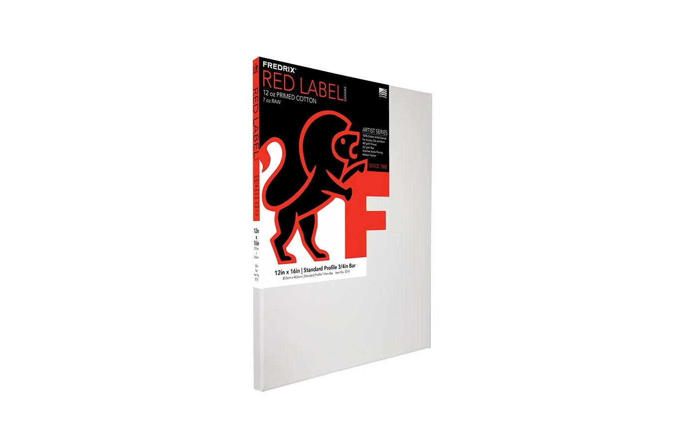 Fredrix Red Label 3/4" Standard Canvas
