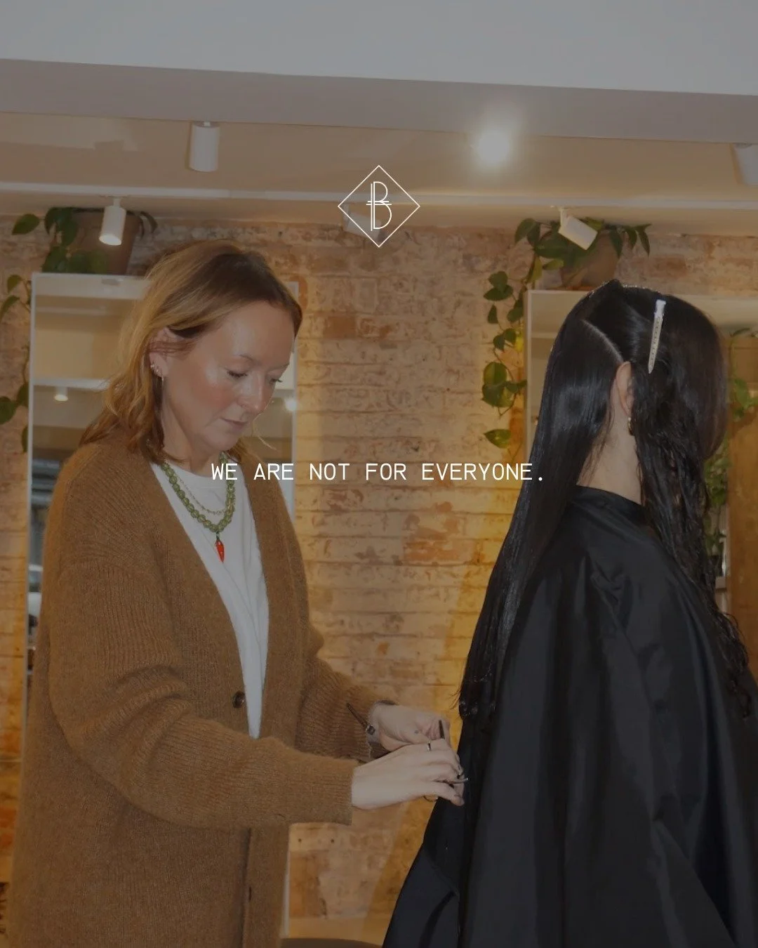 Twelve years in, Katie and I stopped trying to be the right fit for everyone.

We built around Aveda philosophy, around female-led collaboration, around longevity instead of noise.

Taste is subjective.

Standards aren&rsquo;t.

#ecohairsalon #avedas