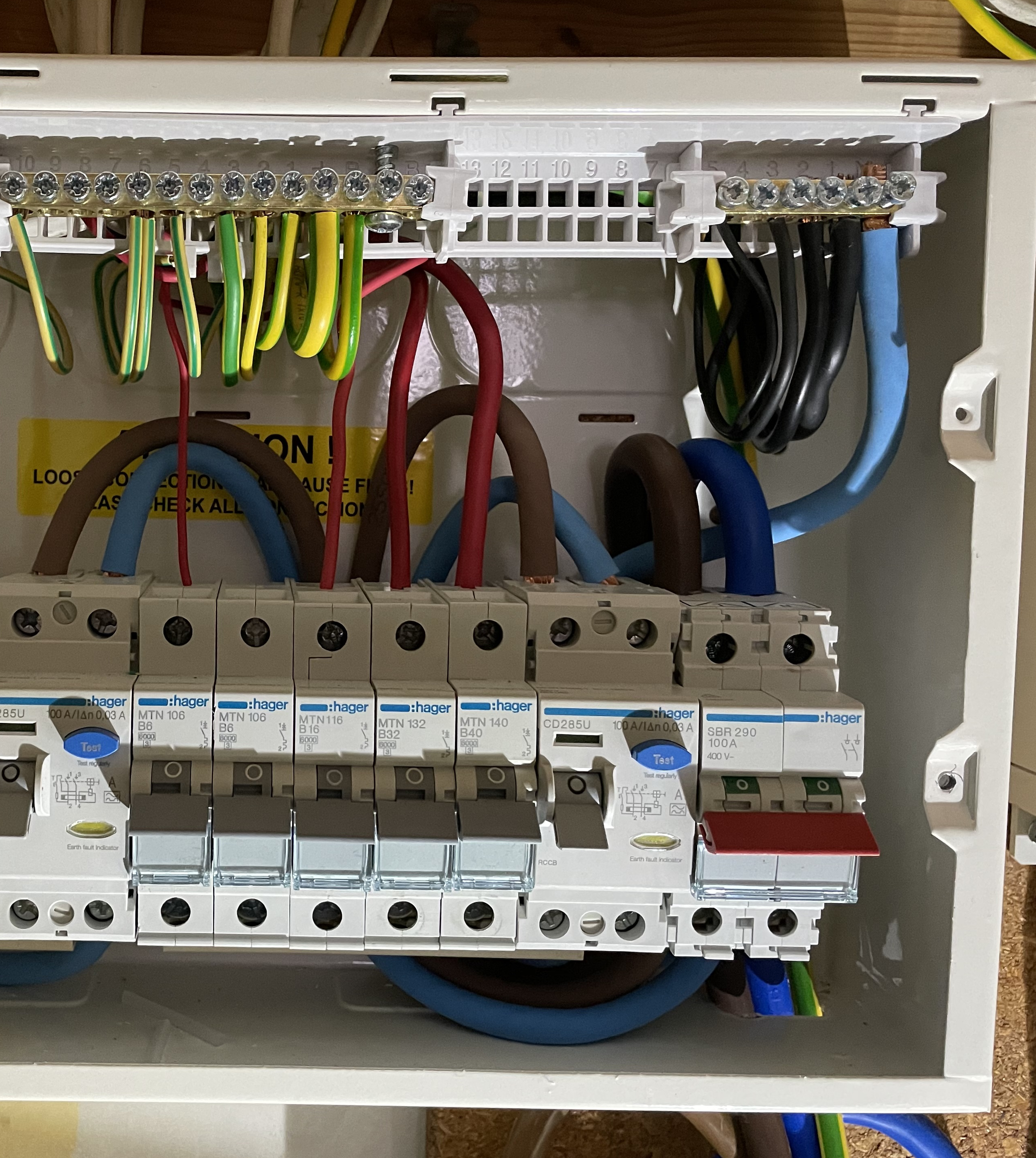 Fuse board installation in Pyrford, Surrey