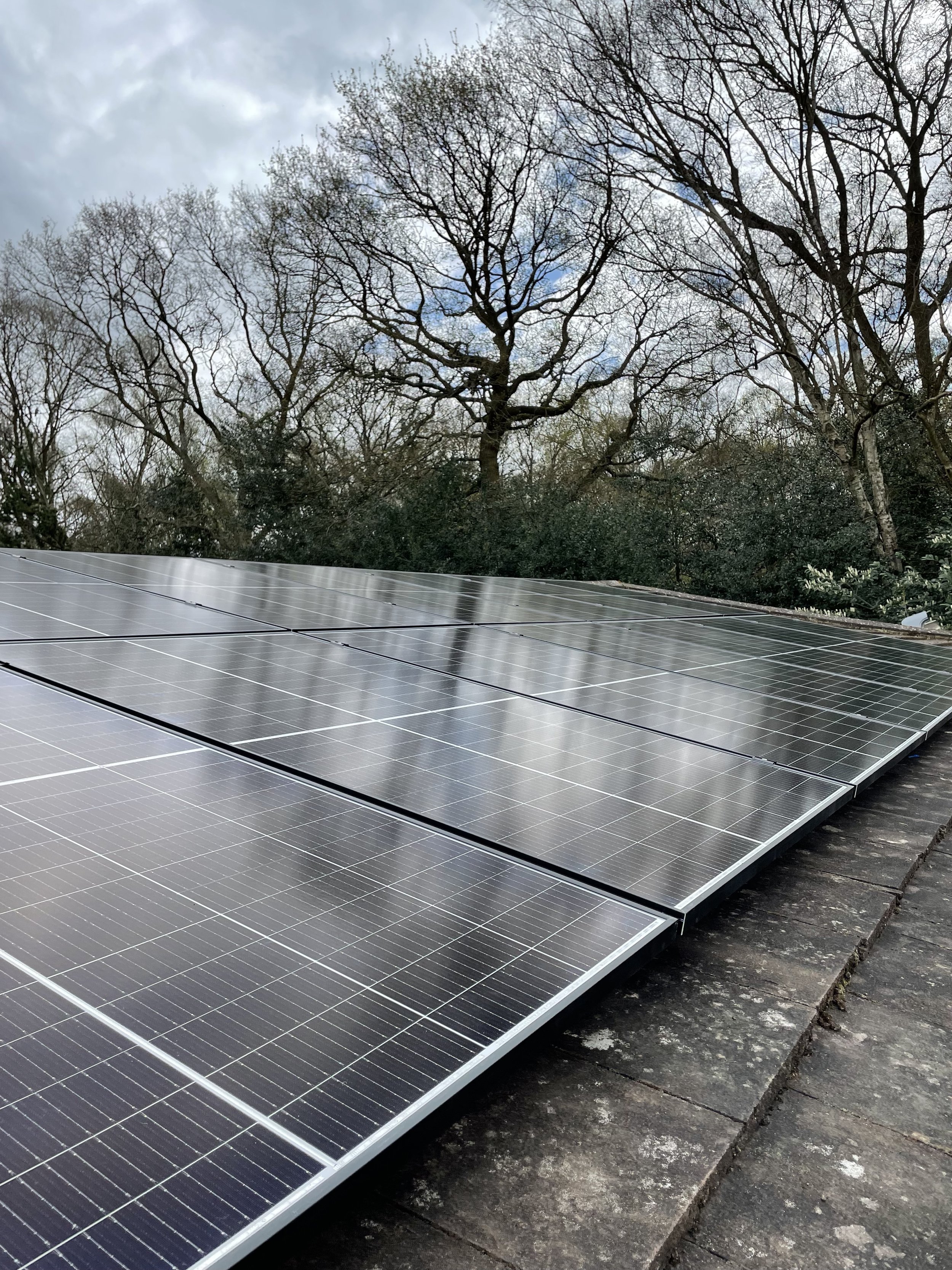 Solar panel installation in Lynne, Surrey