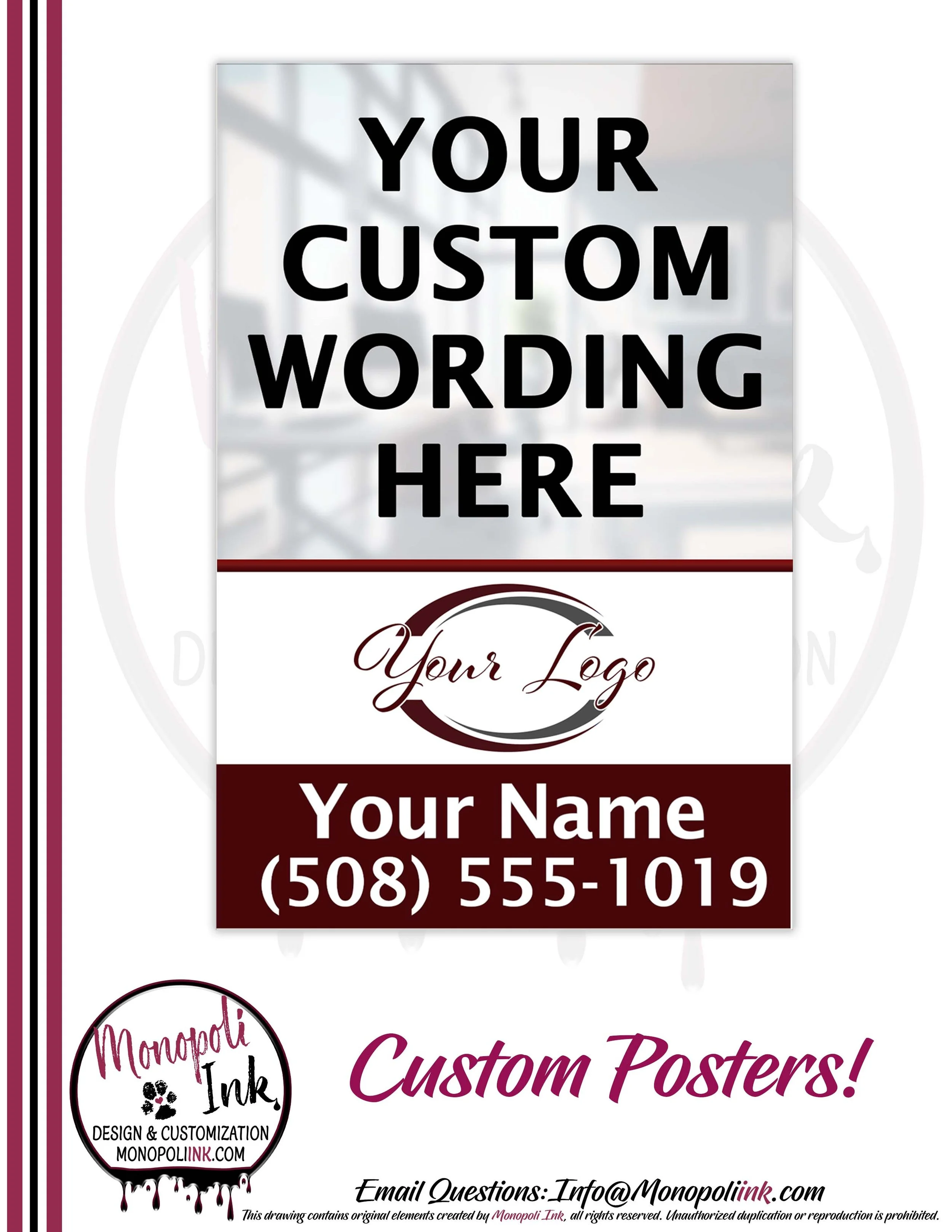 Custom Paper Posters