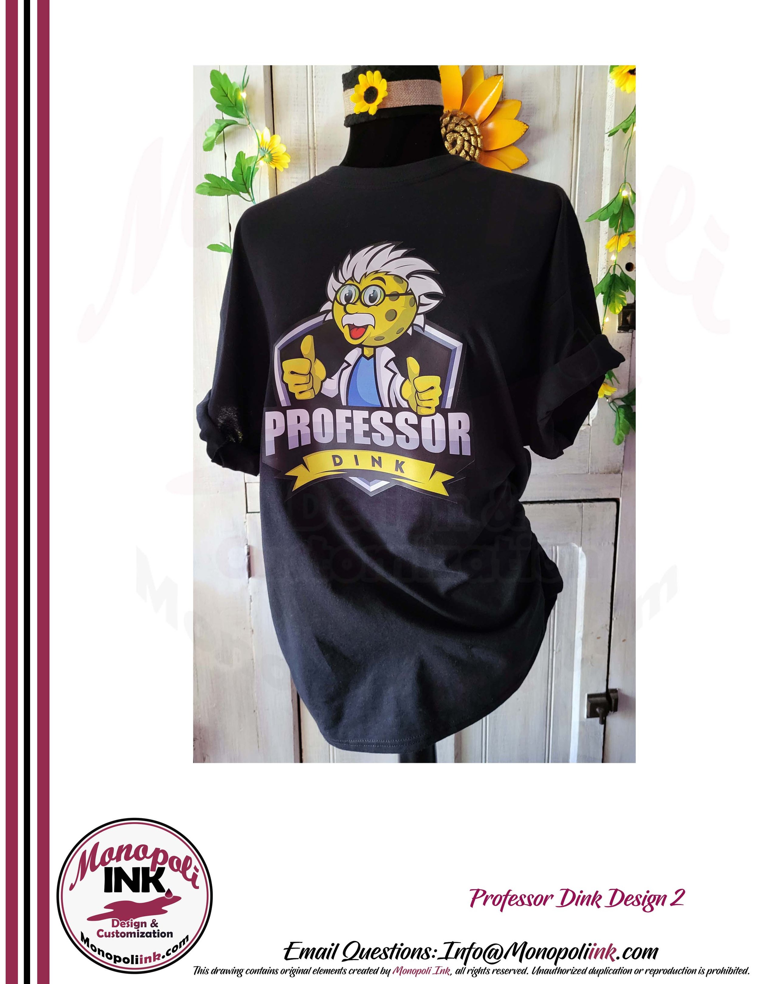 P Dink Des 2 Black Reg Tee SL.jpg