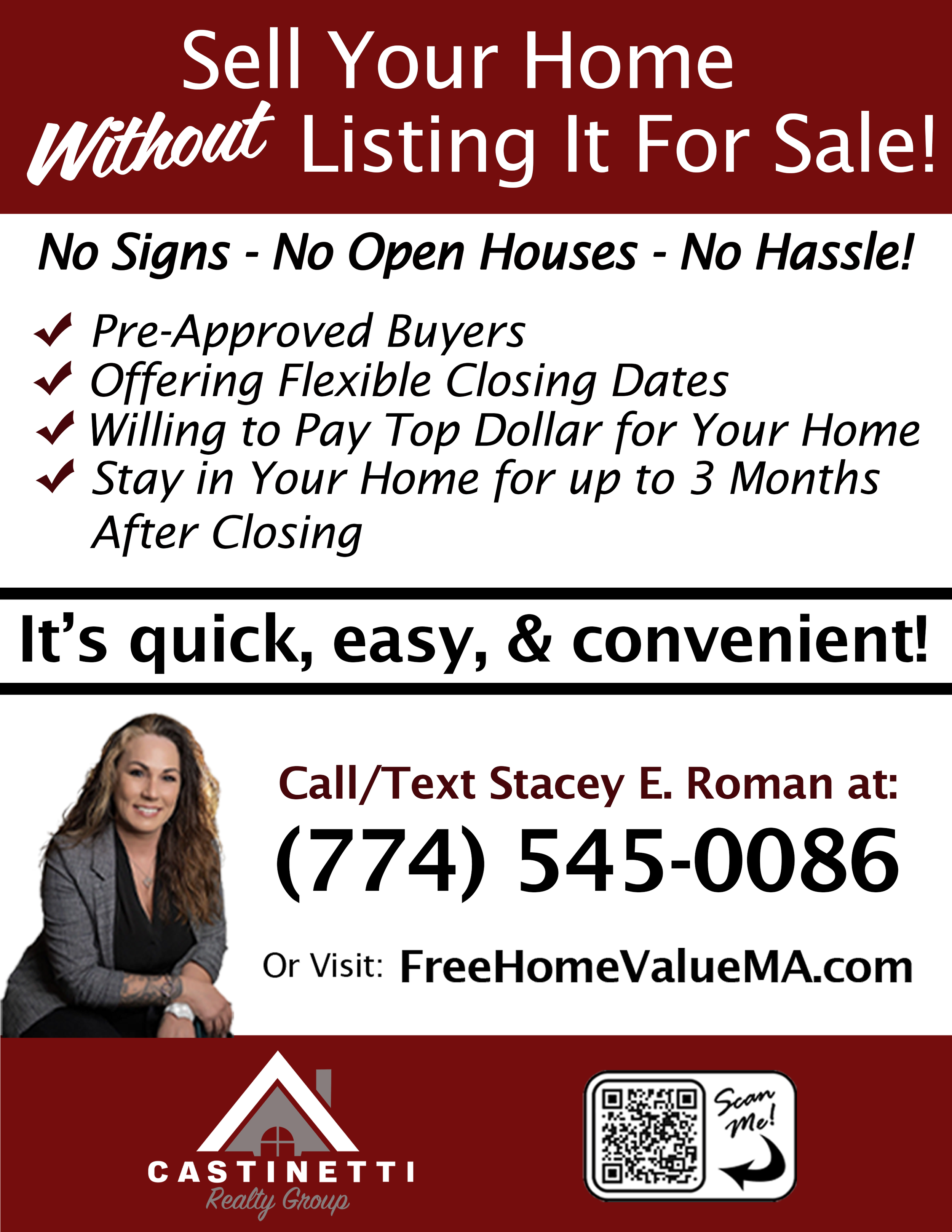 Stacey's Flyer Pick Up