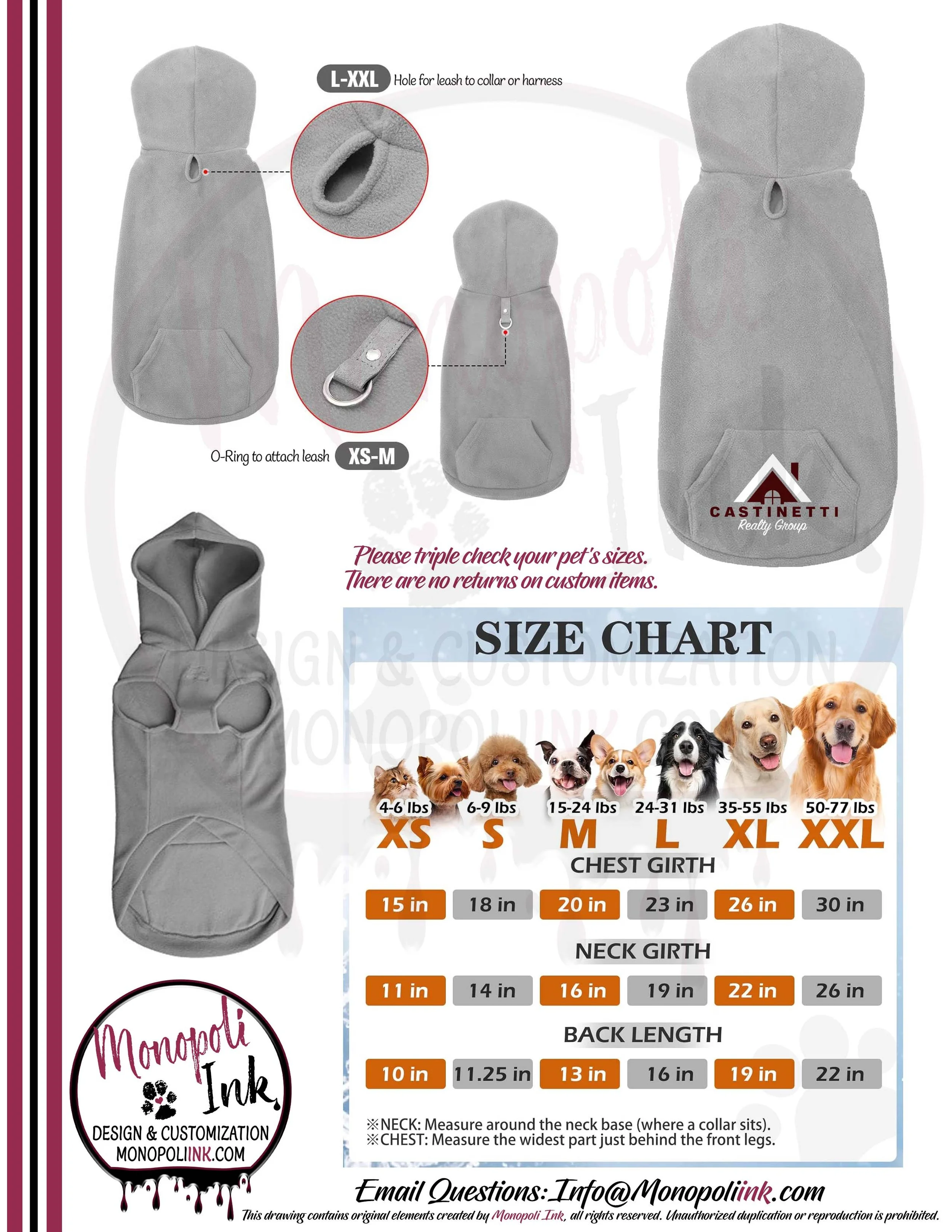 Pet Hoodie Grey Pocket Logo SL.jpg