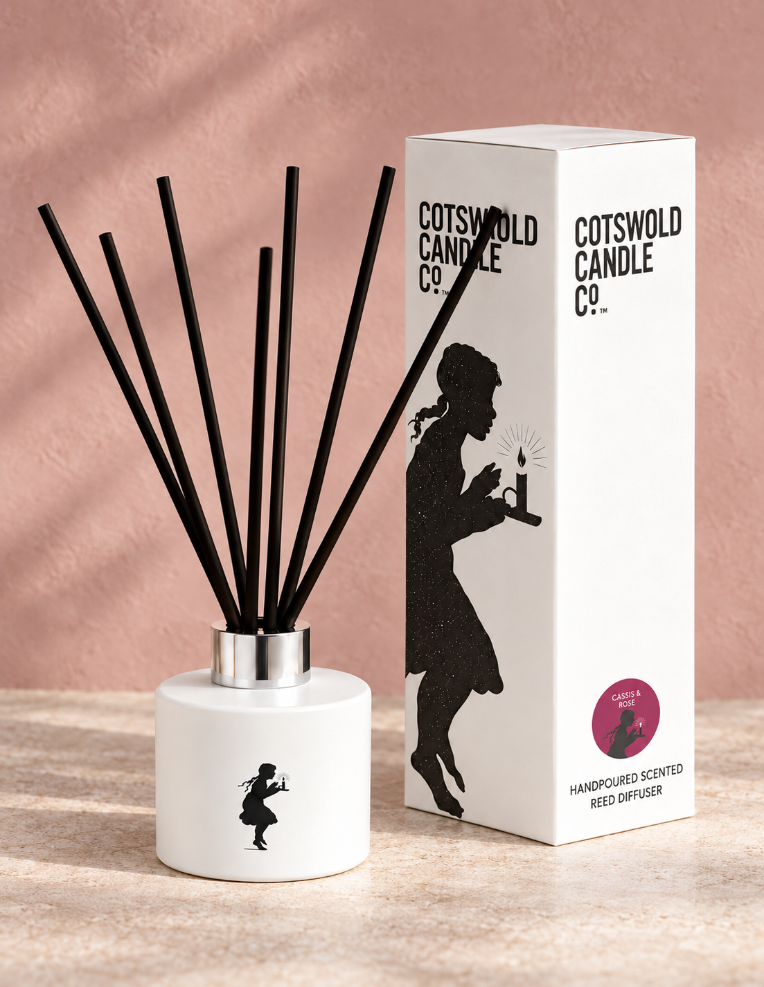 Cassis & Rose reed diffuser product image