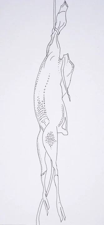 Rubber Chicken #11, 10.5in. x 14in.