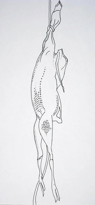 Rubber Chicken #8, 10.5in. x 14in.