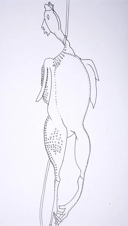 Rubber Chicken #10, 10.5in. x 14in.