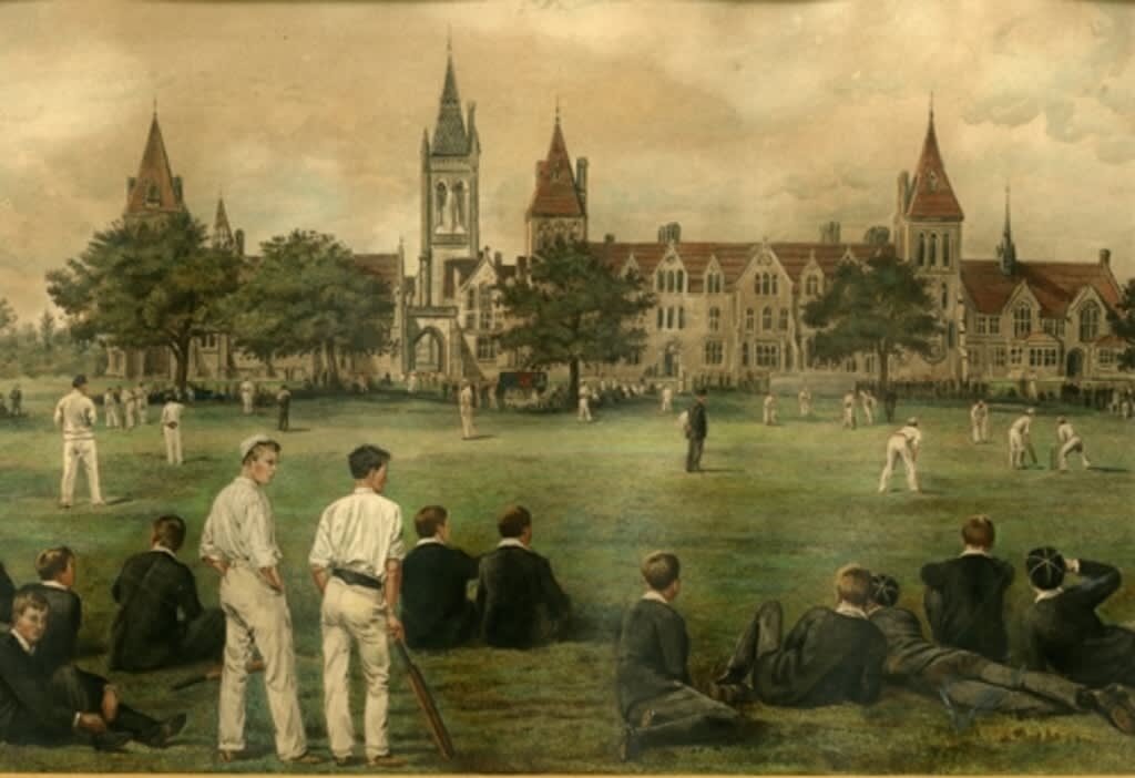 Charterhouse-Cricket-Painting