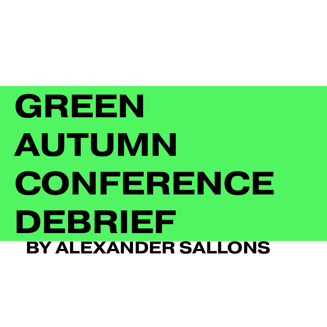 Autumn Conference Debrief