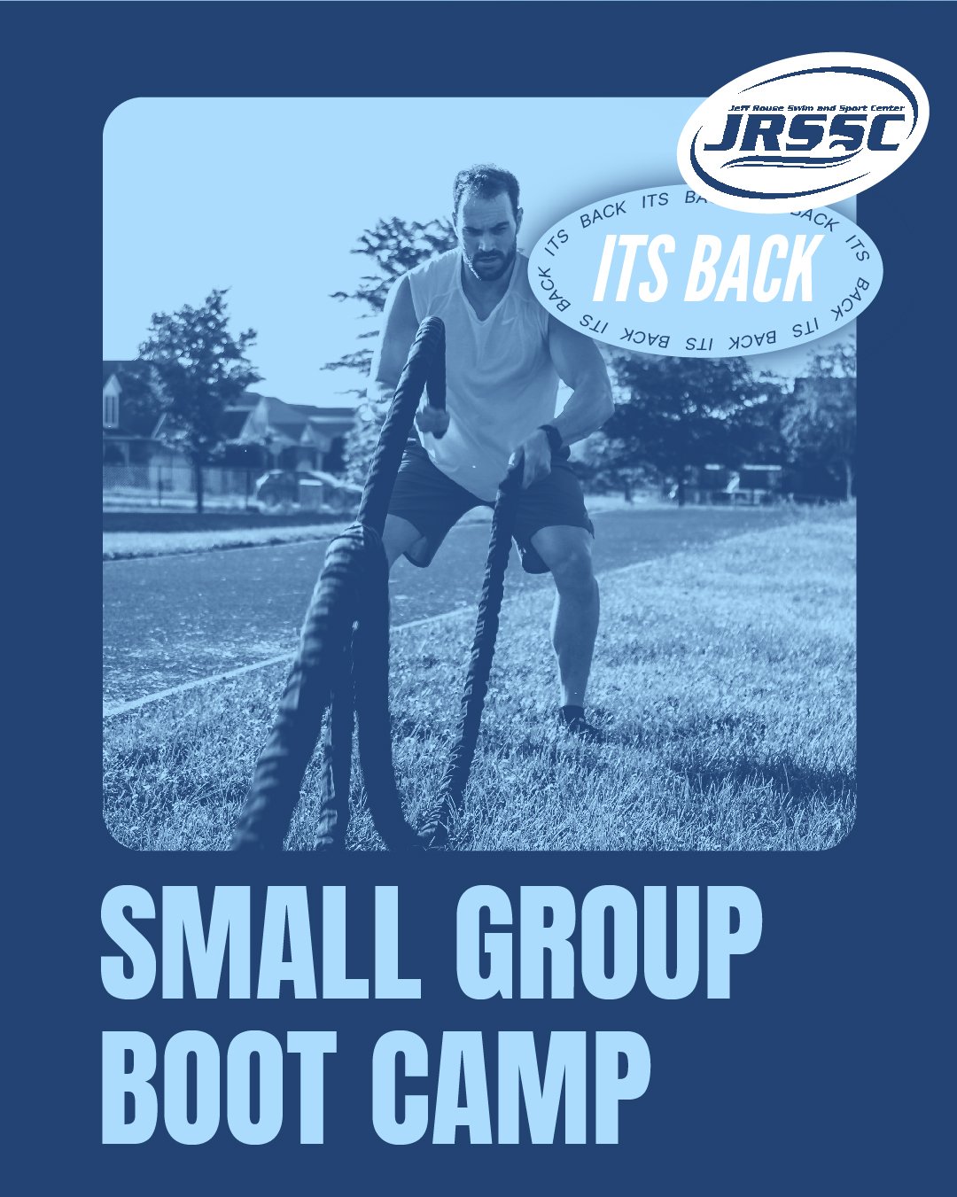 OUTDOOR BOOTCAMP IS BACK ⛓️☀️

This isn&rsquo;t JUST group ex. This is performance-driven, coach-led, result-focused training.
Think sleds, sandbags, battle ropes, and high-level coaching&mdash;all in a 4-week program designed to challenge and transf