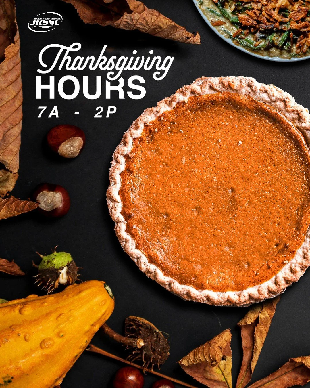 We will be open 7A-2P on Thanksgiving Day! Come move, stretch, or sweat before the festivities! 🦃