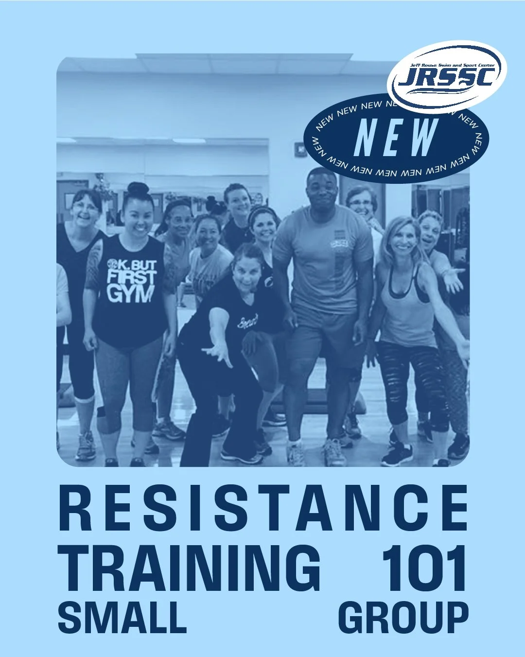 💪 Ready to crush your weight room goals?

This is a 5-week small group program where certified trainers guide you through proper form, foundational moves, and resistance training principles. Free weights, machines, cables, and bodyweight &mdash; we 