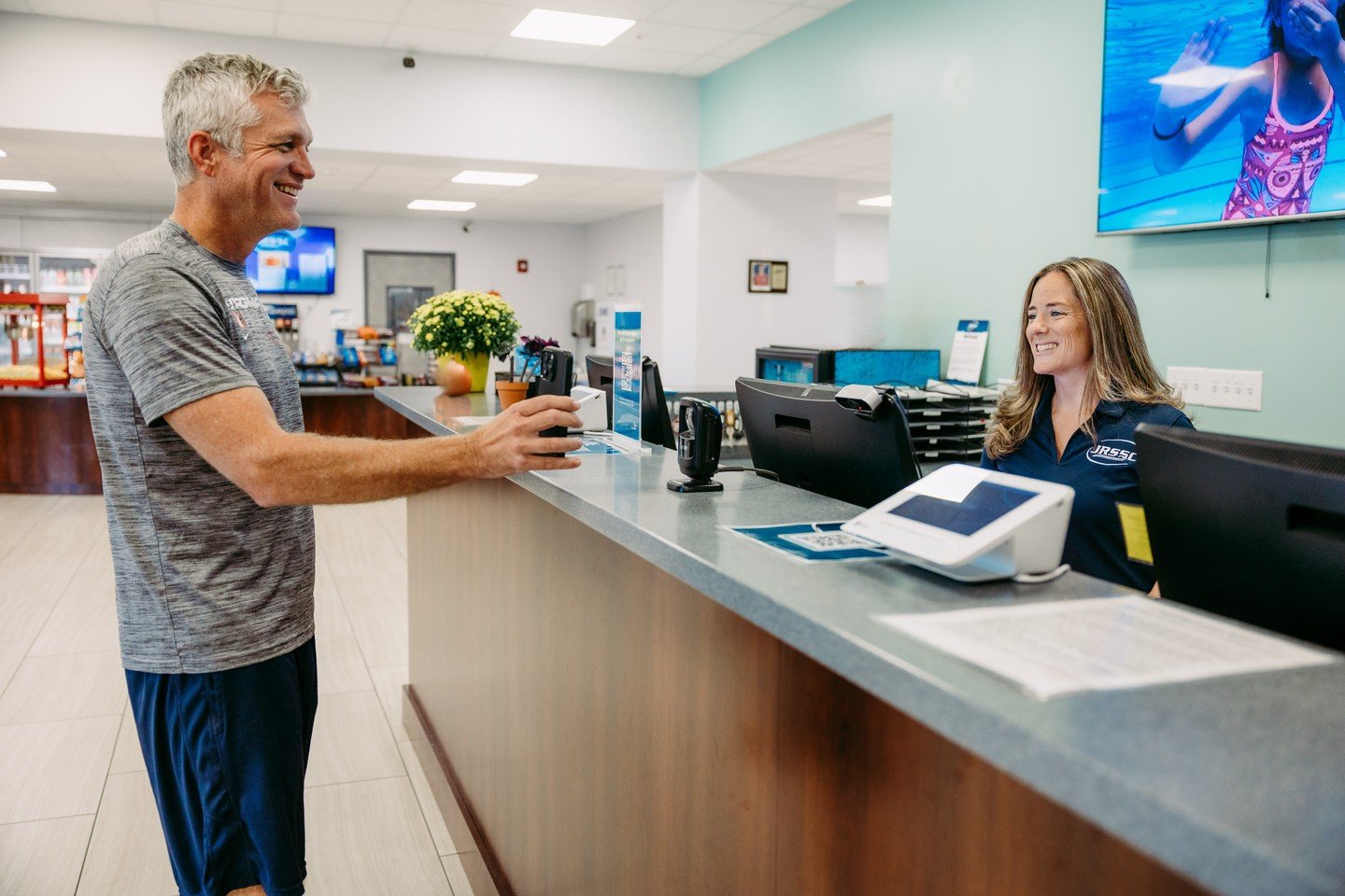 Great workouts start with great service. We&rsquo;re always happy to see you at the Rouse Center. 💙