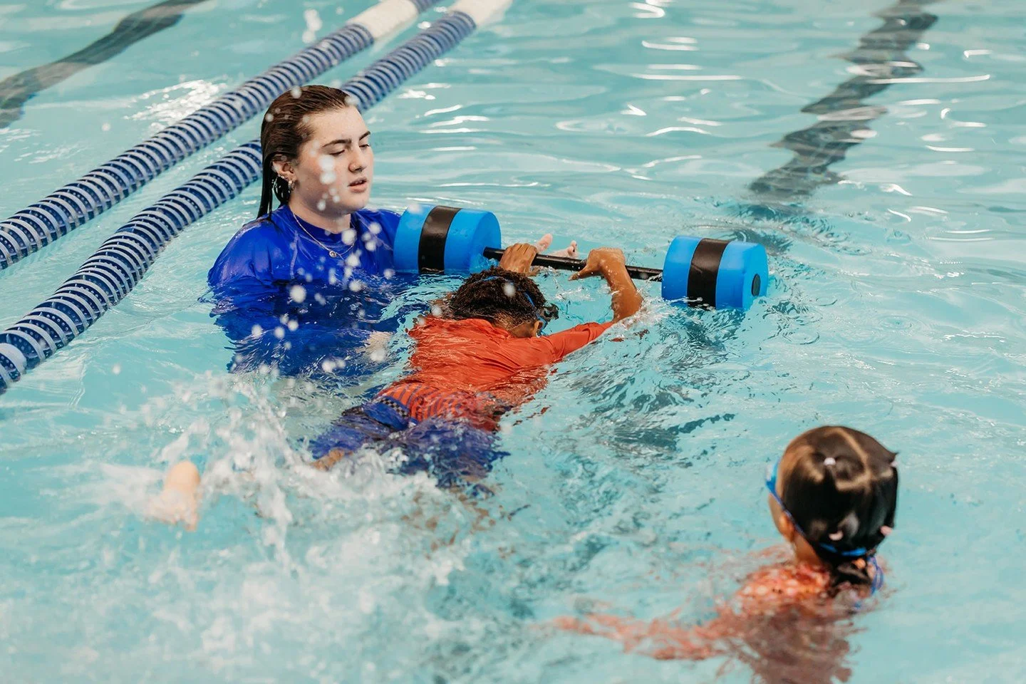 Spring I Group Swim starts April 20 🌊
The best time to get your kid confident in the water before summer hits.

Lessons for all levels, small groups, real progress.
Get them in now before spots fill up! Link in bio. 💦
