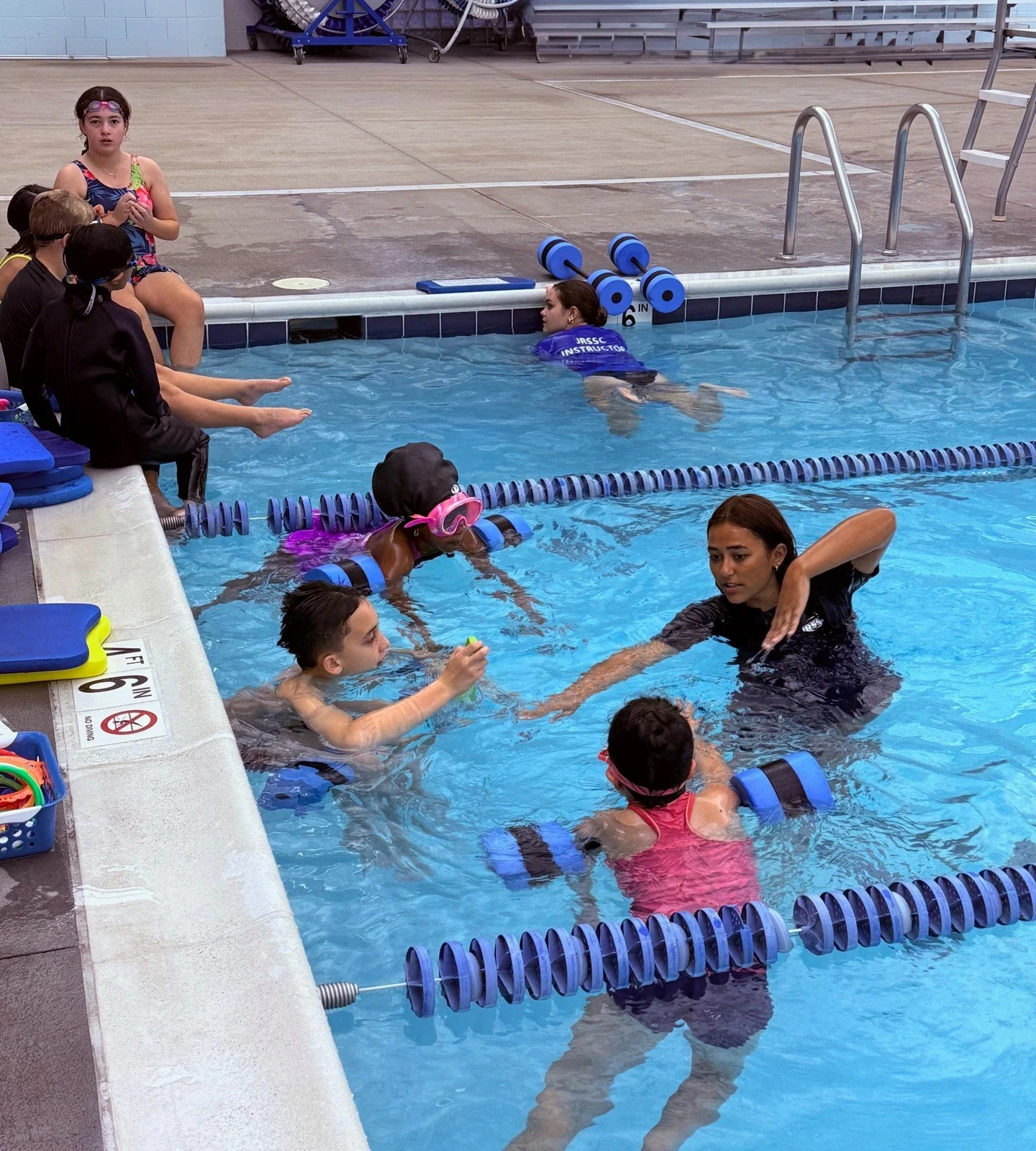 ☀️ Summer I Group Swim Lessons begin June 1! 🏊

Get ready for a summer of building confidence, improving skills, and making a splash in the pool. Spots are filling fast, so sign up now before lessons begin! Link in bio. 💦