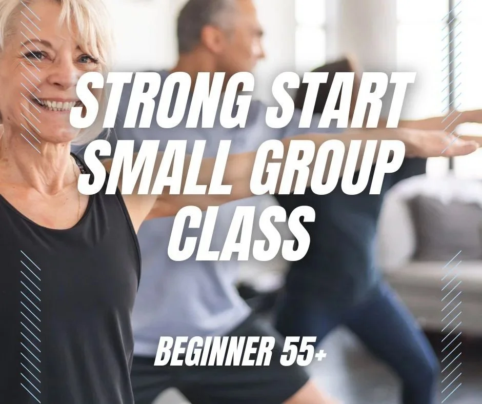 💪 Strong Start Small Group (Beginner 55+) returns this July!

Build strength, improve confidence, and stay active in a welcoming small group environment designed specifically for beginners ages 55+.

Join us this July and take the first step toward 