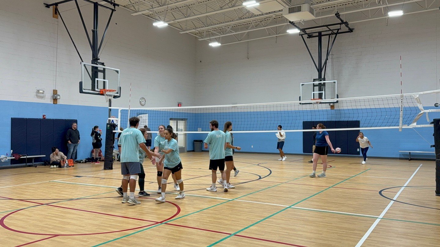 Adult Volleyball is officially OPEN 🏐🔥

Grab your crew and get ready for nights on the court, competitive play, and a league built for good games and even better energy.

Registration is live now, don&rsquo;t wait to lock in your spot! Link in bio.