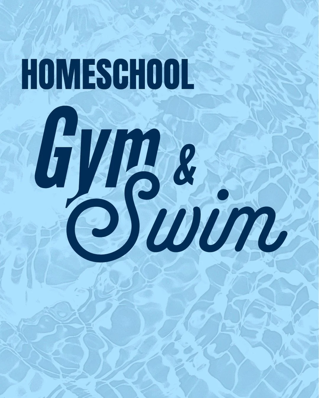 Homeschool Gym &amp; Swim gives kids a chance to get moving, learn new skills, and &mdash; perhaps most importantly &mdash; get some social time with other kids during the school week.

A little PE. A little pool time. A lot less sitting still.

If y