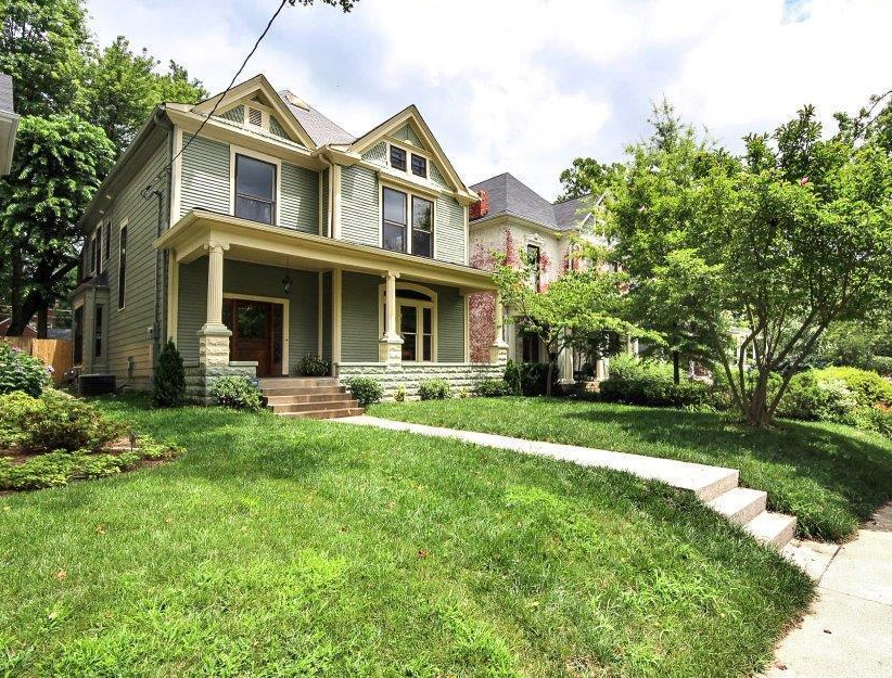 Before: listing photo of the home in 2016