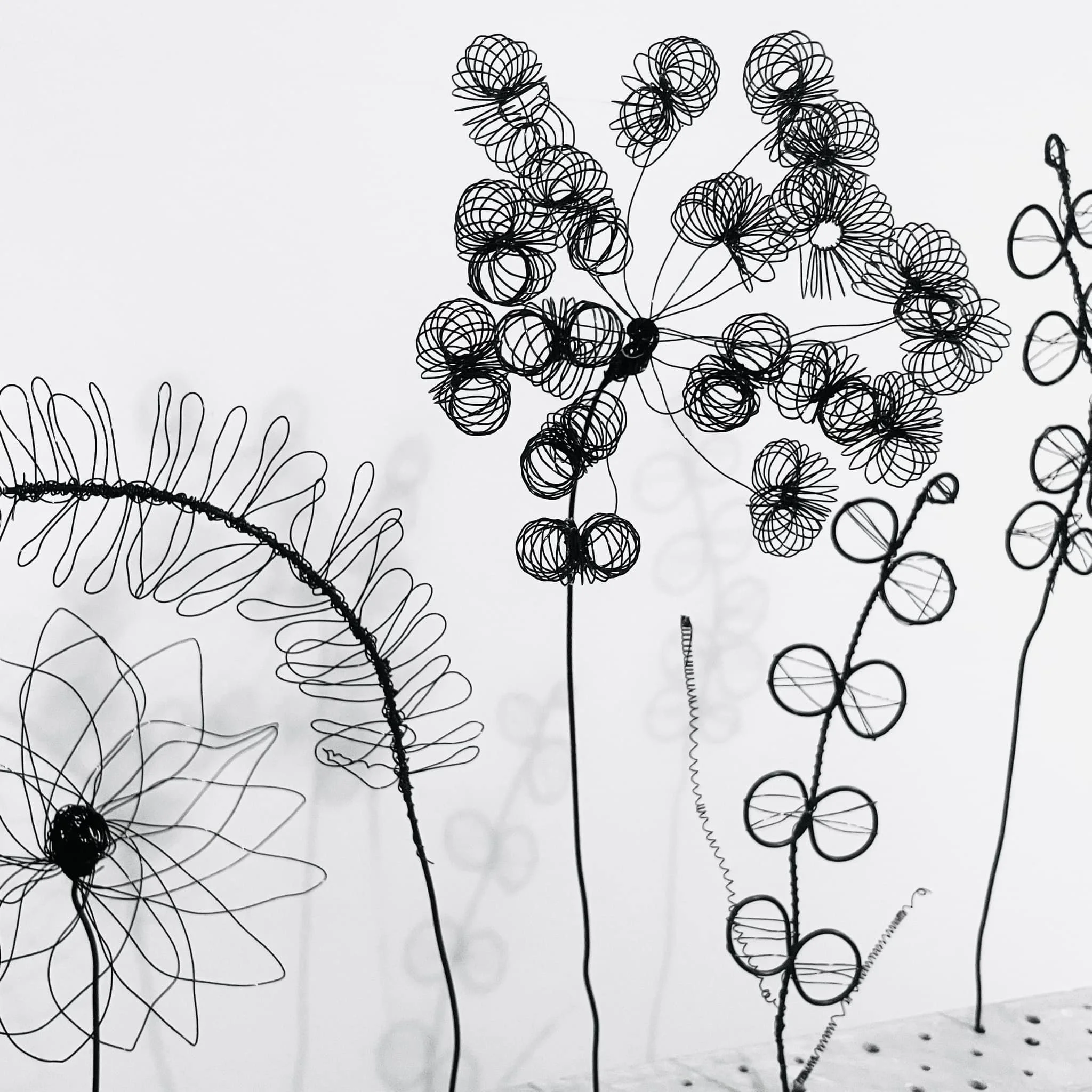 Wire Flowers (Intermediates)