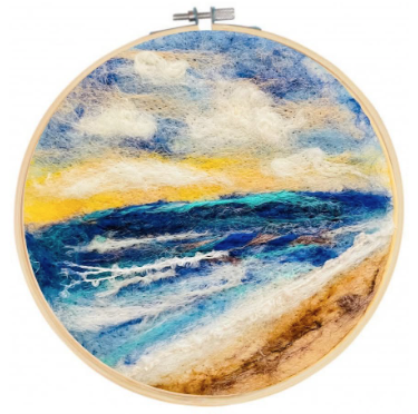 Adult's needle felting