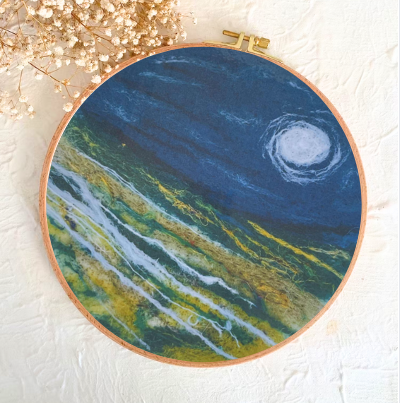 Adult's needle felting
