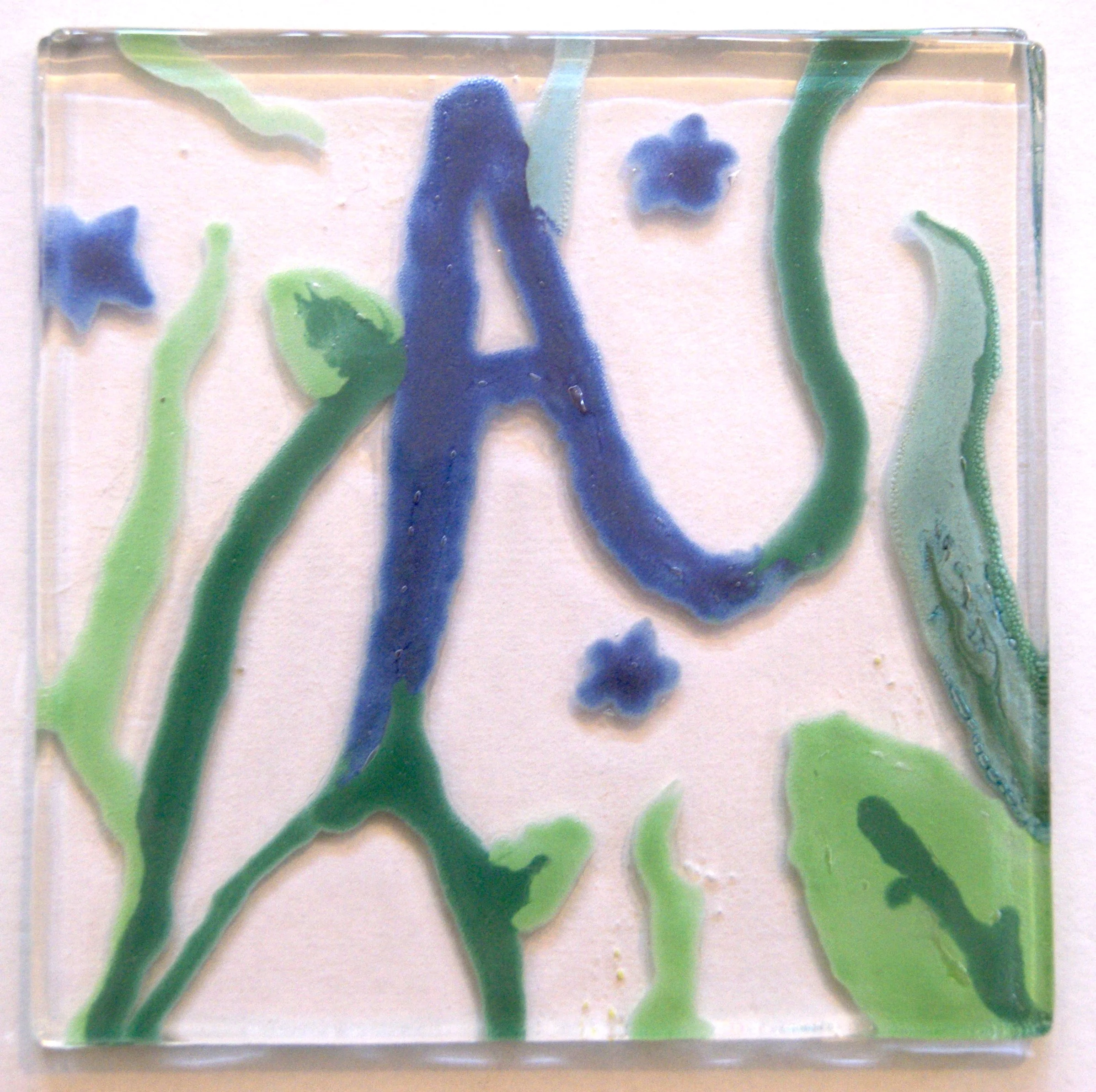 Children's glass coaster