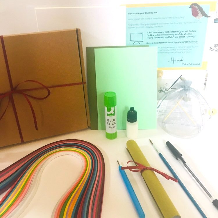 A Paper Quilling Quest — Craft Box Club  Eco Friendly Monthly Craft  Subscription Box UK