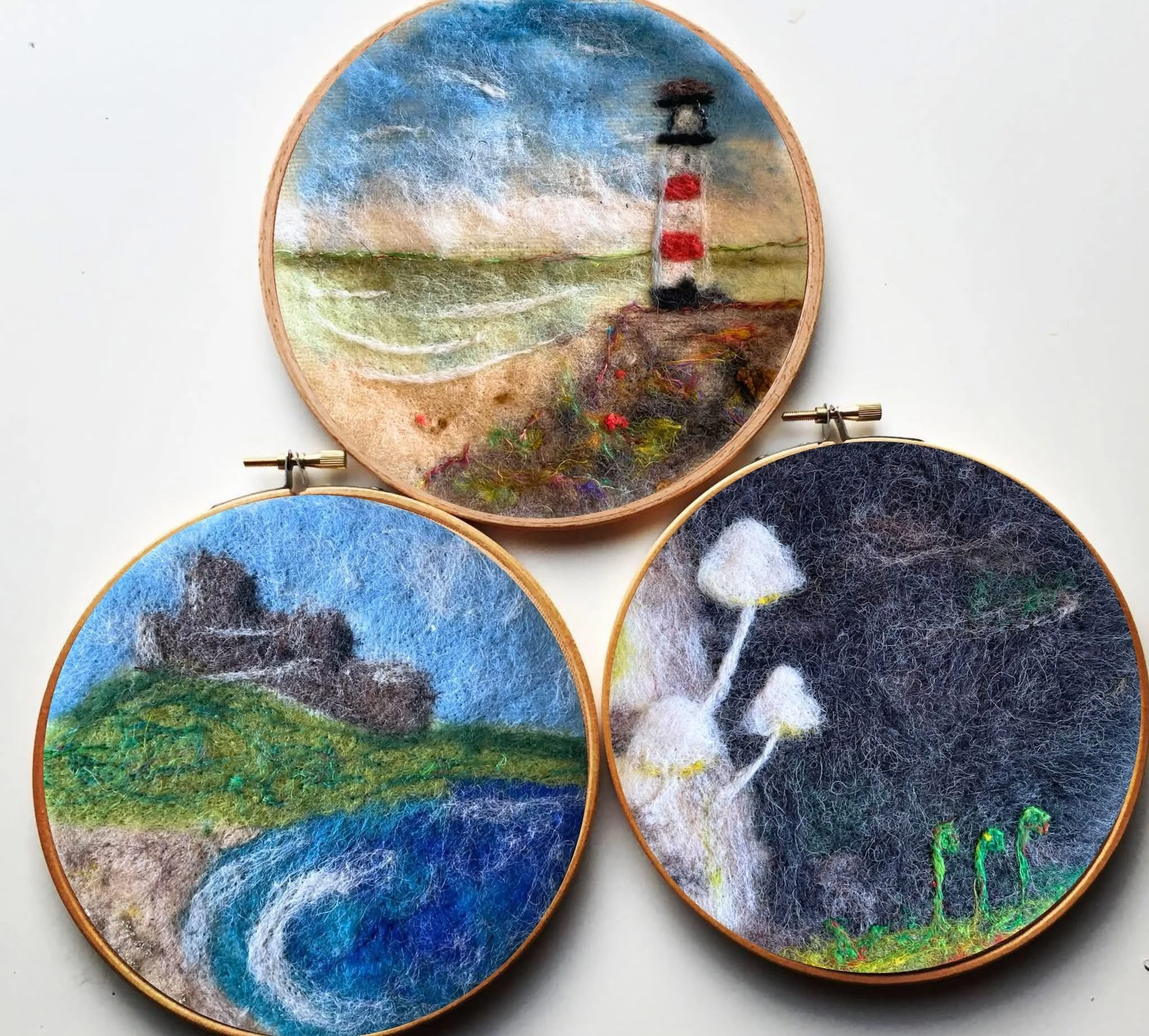 Adult's needle felting - studio workshop