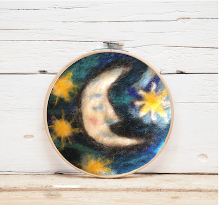 Adult's needle felting