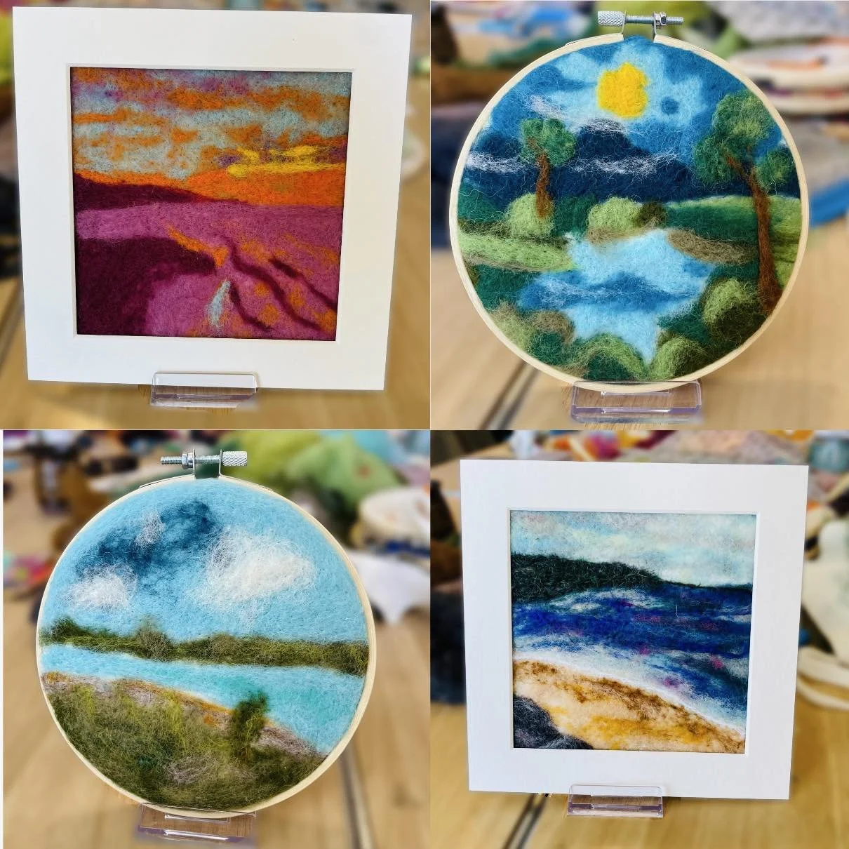 Adult's needle felting