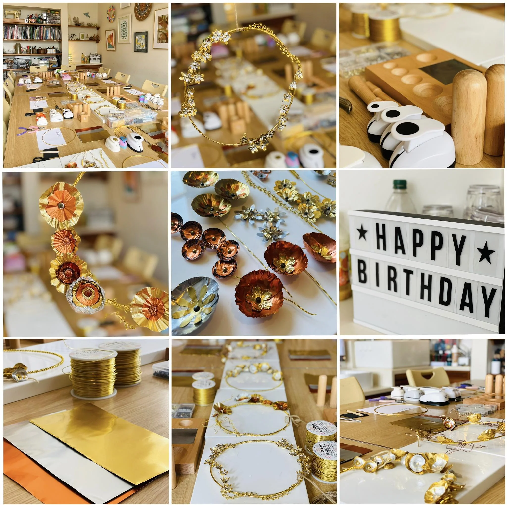 Set up for an 11th birthday party