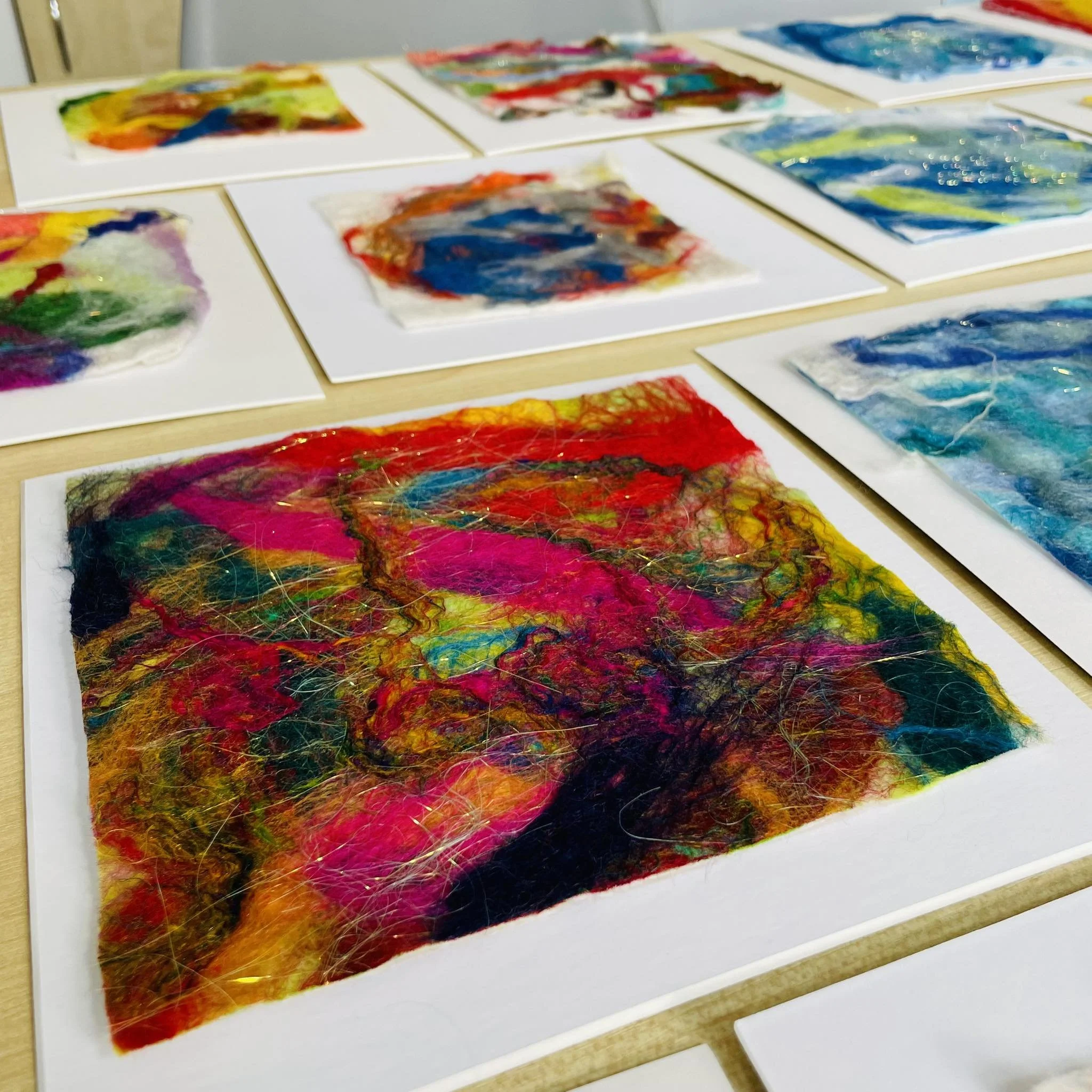 Year 2 Wet felting
