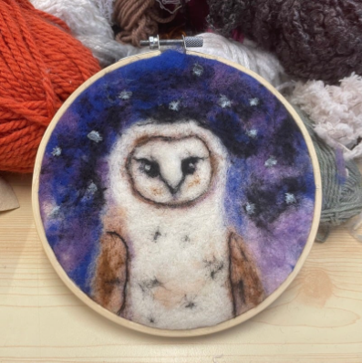 Adult's needle felting - WI workshop