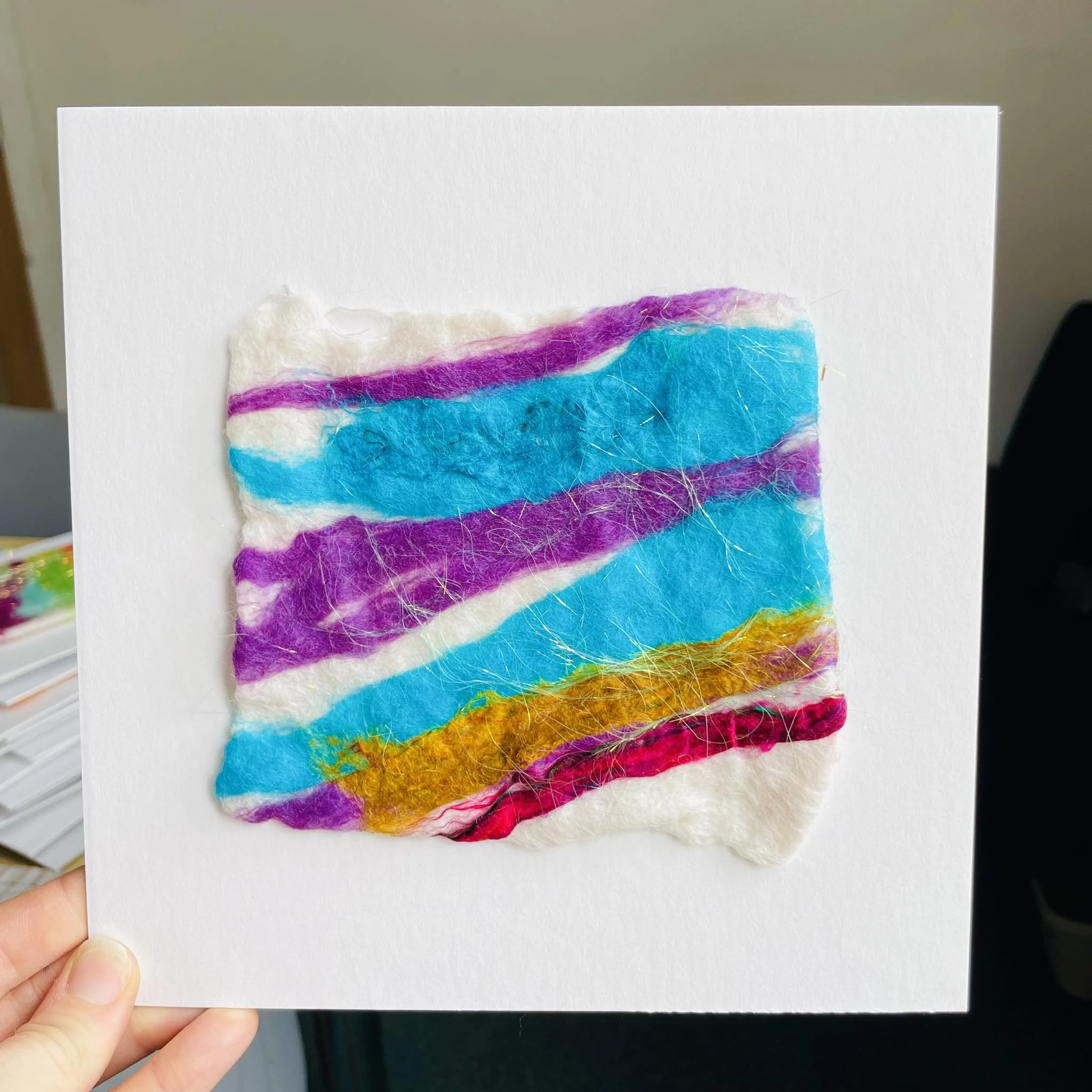 Year 2 Wet felting