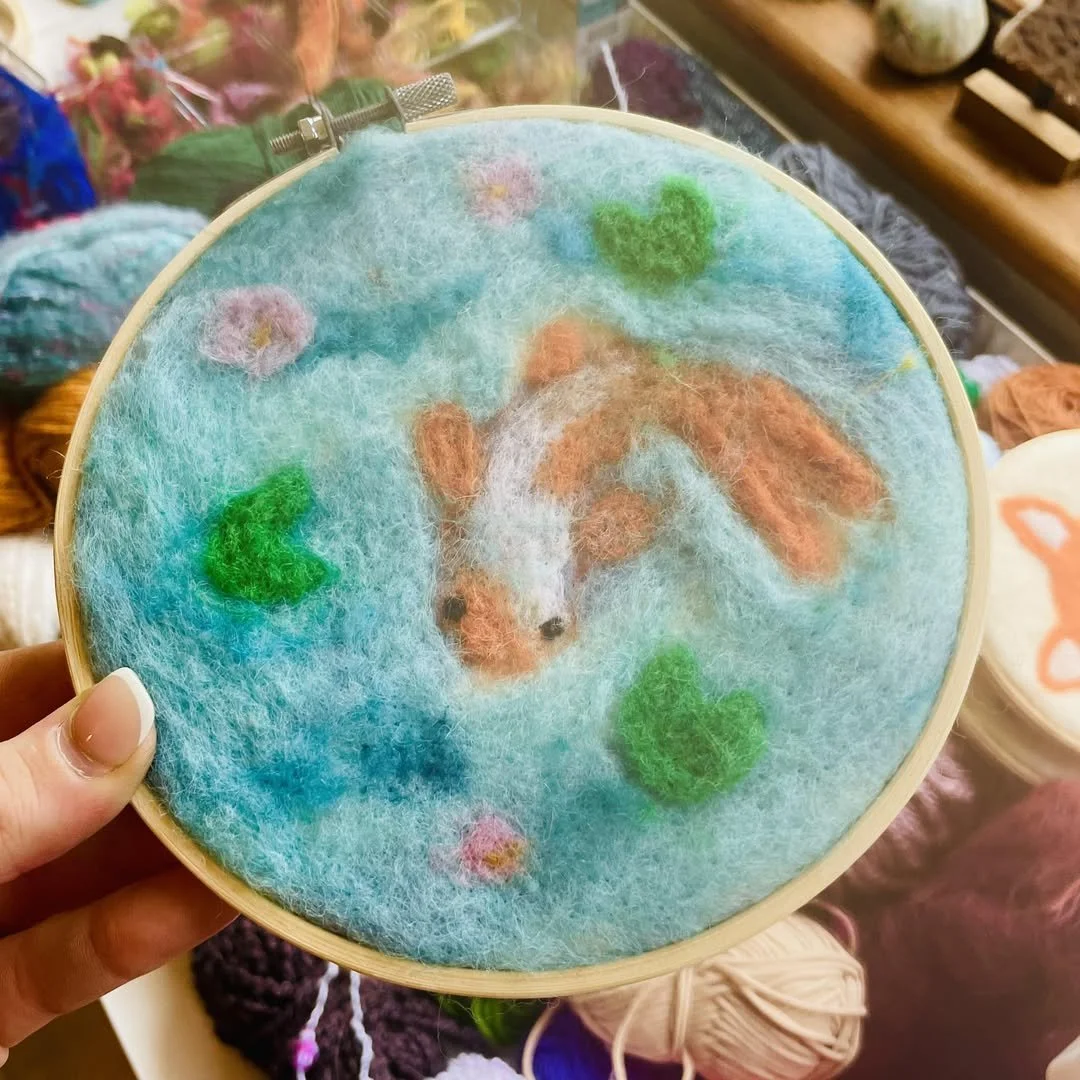 Children's needle felting