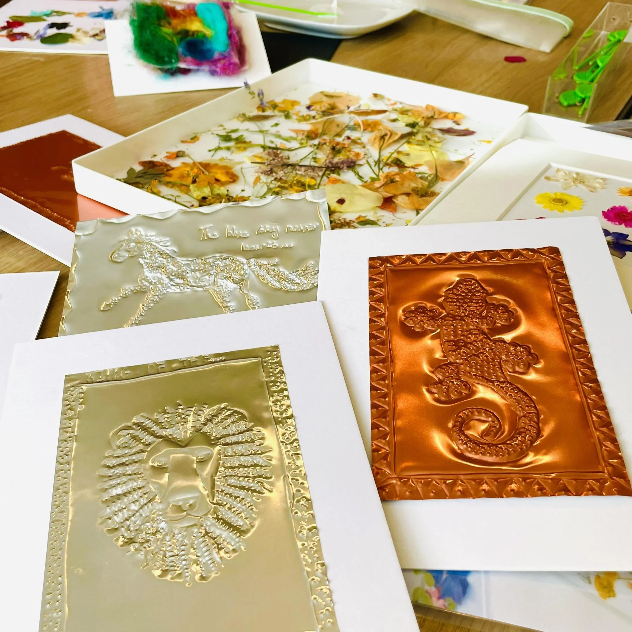Children's metal embossing - holiday club