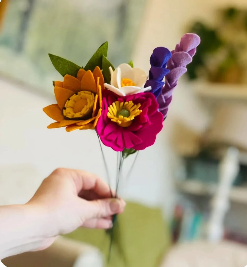 Felt Flowers