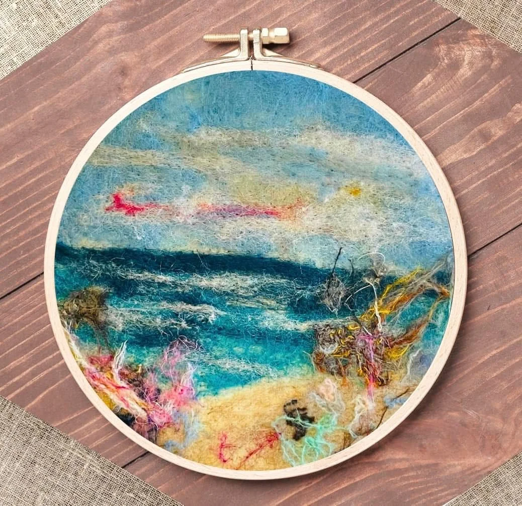 Adult's needle felting